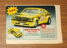 Seltene Werbung BURAGO Opel Kadett GT/E Rallye 1978 comprar usado  Enviando para Brazil
