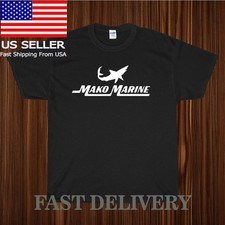 NOVA CAMISETA MASCULINA LOGOTIPO BARCOS DE PESCA MARINHA MAKO UNISSEX ENGRAÇADA EUA TAMANHO P-5XL comprar usado  Enviando para Brazil