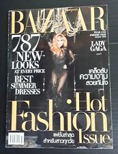 2011 LADY GAGA Harper's BAZAAR Tailândia Fashion Magazine Book MEGA RARO!!! comprar usado  Enviando para Brazil