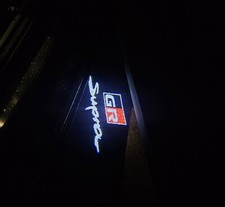 Supra A90 A91 GR MK5 Porta logotipo luz ALTA DEFINIÇÃO - Substituição DIRETA (PAR) comprar usado  Enviando para Brazil