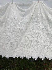 White net curtain for sale  PONTEFRACT
