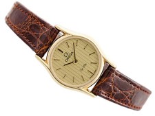 ZEGAREK DAMSKI OMEGA DE VILLE VINTAGE LADY 20MM POZŁACANY KWARC REF. 1387 na sprzedaż  PL