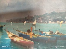 Olio tavoletta marina usato  Napoli