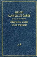 Memoires exil combats d'occasion  France