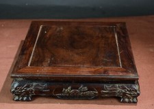 Suporte para chá base bola bordada leão escultura sândalo roxo tesouro comprar usado  Enviando para Brazil