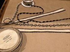 3 piezas de ribete de cinta - algunas vintage - usadas segunda mano  Embacar hacia Mexico