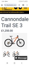 Cannondale trail 2022 for sale  COVENTRY
