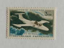 Timbre poste aérienne d'occasion  Châtenois
