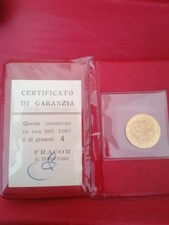 Moneta grammi oro usato Moneta grammi oro usato  Savona