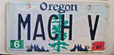 Oregon Giant Tree placas de metal individuais automáticas MACH V (Mach 5 speed racer) comprar usado  Enviando para Brazil