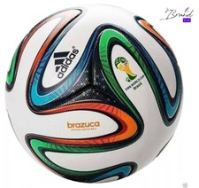 Brazuca Football Fifa World Cup 2014 Brazil Official Match Soccer Ball Size 5 comprar usado  Enviando para Brazil