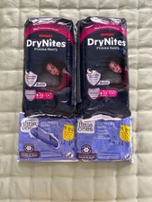 Pack huggies drynites for sale  LONDON