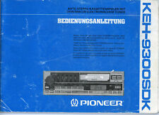 Pioneer ownwer manual usato  Roma