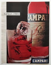 Pubblicita campari bitter usato  Ferrara