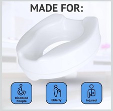 Raised toilet seat for sale  RAINHAM