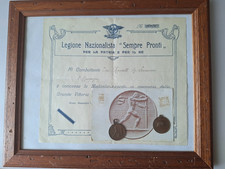 Diploma medaglie militari usato  Borgo San Lorenzo
