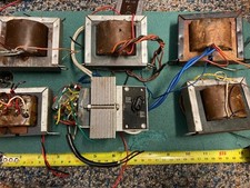 Six transformers valve for sale  NORWICH