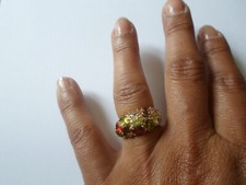 Bague plaqué pavé d'occasion  Rioz