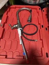 Torneira de cozinha de níquel acetinado 15 polegadas com bico de pulverização Pull Dow nova comprar usado  Enviando para Brazil
