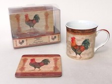 Country cockerel mug for sale  WARRINGTON