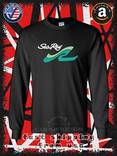 Usado, Nova Camiseta Masculina Manga Longa Logotipo Sea Ray Barcos Esportivos American Davis34 comprar usado  Enviando para Brazil