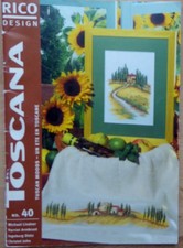Kreuzstichvorlagen toscana ric gebraucht kaufen  Oberhausen