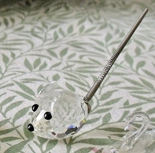 Swarovski crystal mouse. for sale  FAREHAM