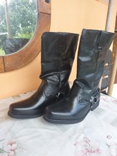 Lederstiefel größe ... gebraucht kaufen  Schlieben