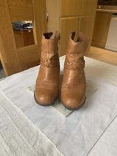 Clarks tan ankle for sale  HUDDERSFIELD