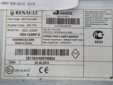 Autoradio recepteur renault d'occasion  Vernaison