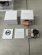 Juego de Reloj Inteligente Michael Kors Gen 6 Bradshaw Plateado Oro Rosa MKT5137 - NUEVO OB segunda mano  Embacar hacia Mexico