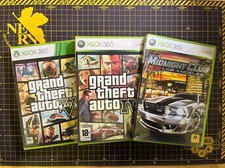 Lote 3 Xbox 360 Grand Theft Auto GTA VI V 4 5 Midnight Club LA com Manual de Mapa Ásia, usado comprar usado  Enviando para Brazil