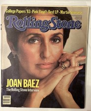 Revista Rolling Stone #393 abril 83 Joan Baez; Pink Floyd Martin Scorsese Tom Dow comprar usado  Enviando para Brazil