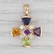 2.13ctw gemstone cross for sale  USA