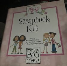 Kit de scrapbook Me & My Big Ideas Girls 12x12 papéis e adesivos tão femininos 2005 Aq comprar usado  Enviando para Brazil