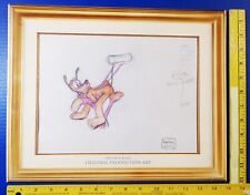 Disney Pluto Produção de Animação Assinada Desenho de Arte 1999 Mickey Mouse Funciona Certificado de Autenticidade comprar usado  Enviando para Brazil