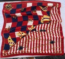 Foulard seta vintage usato  Vaprio d'Agogna