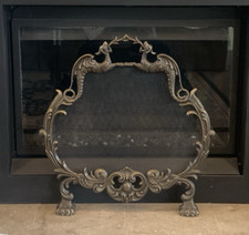 Vintage fireplace screen for sale  Logan