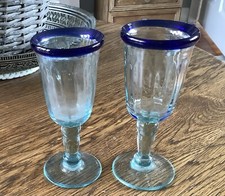 Pair hand blown for sale  DONCASTER