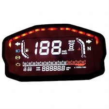 Velocímetro LCD digital universal motocicleta odômetro tacômetro medidor KM/H MPH comprar usado  Enviando para Brazil