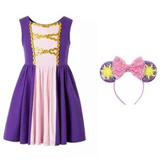 Rapunzel dress tangled for sale  Compton