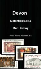 Matchbox label devon for sale  EASTBOURNE