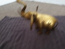 Brass elephant ornament for sale  OLDHAM