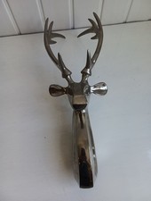 Metal chrome deer for sale  SOUTHPORT