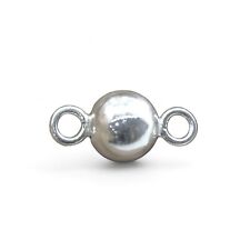 Usado, Bola Sólida De Plata Pura Para Astrología Chandi Ki Goli 2 Bucles Colgante comprar usado  Enviando para Brazil