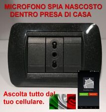 Spy microfono ambientale usato  Supersano