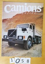 Extrait CAMIONS Magazine VOLVO N10 Prospectus 8 pages Fr JC Trichet comprar usado  Enviando para Brazil