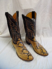Justin python snakeskin for sale  Lutz