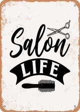 Metal sign salon for sale  USA
