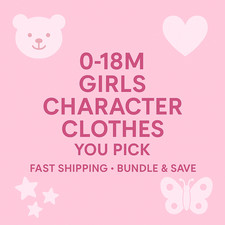 Roupas de bebê menina personagem, NB-18Mos, você escolhe pré-amado- pacote e salva-Disney+ comprar usado  Enviando para Brazil